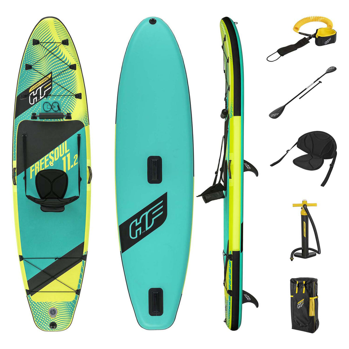 Bestway Hydro Force Sup Board Freesoul Tech austauschbarer Set