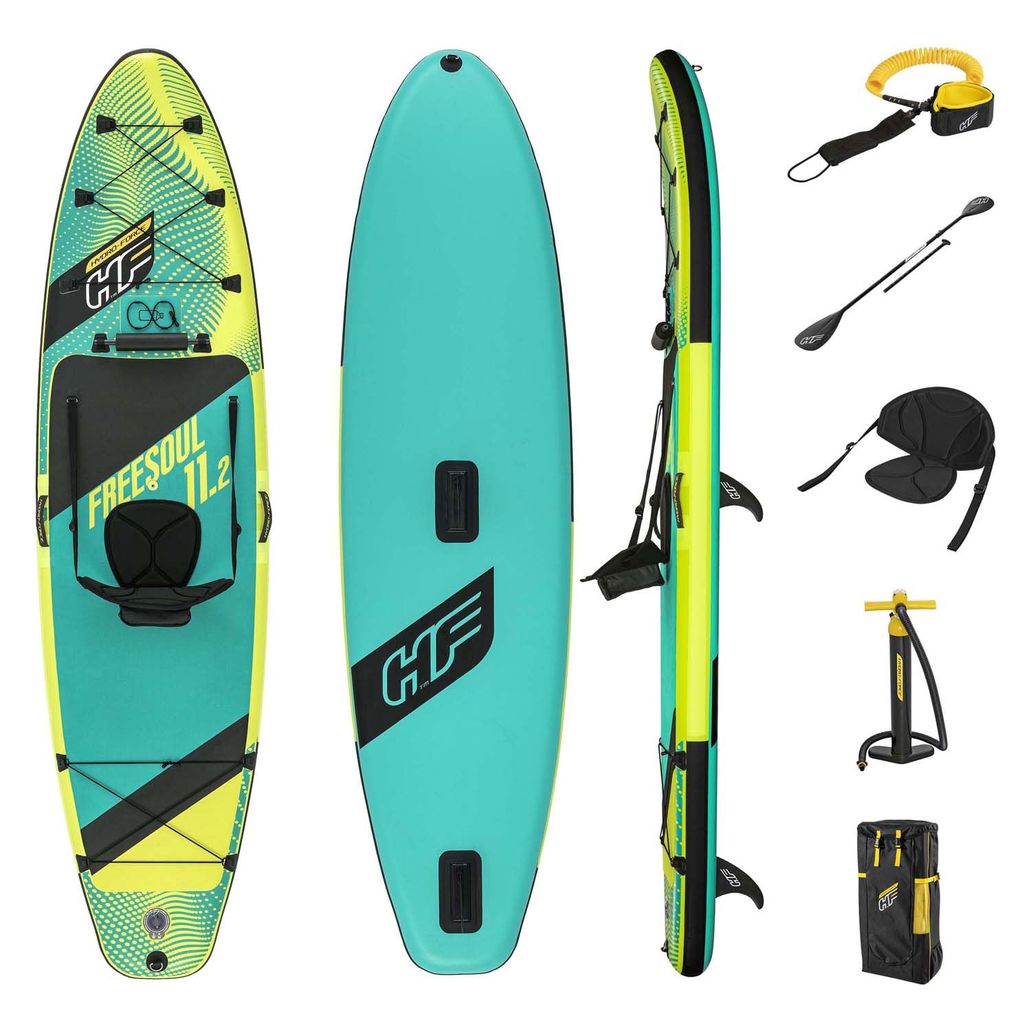 Bestway Hydro Force Sup Board Freesoul Tech austauschbarer Set