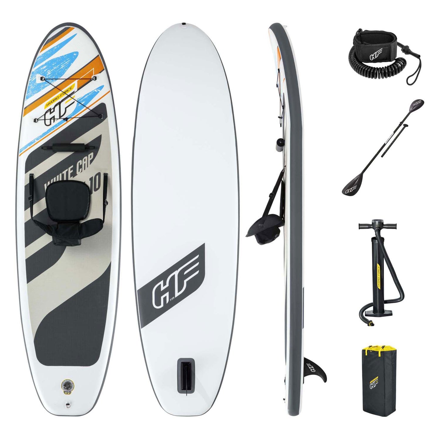 Bestway - Hydro Force White Cap Cabrio Sup Set