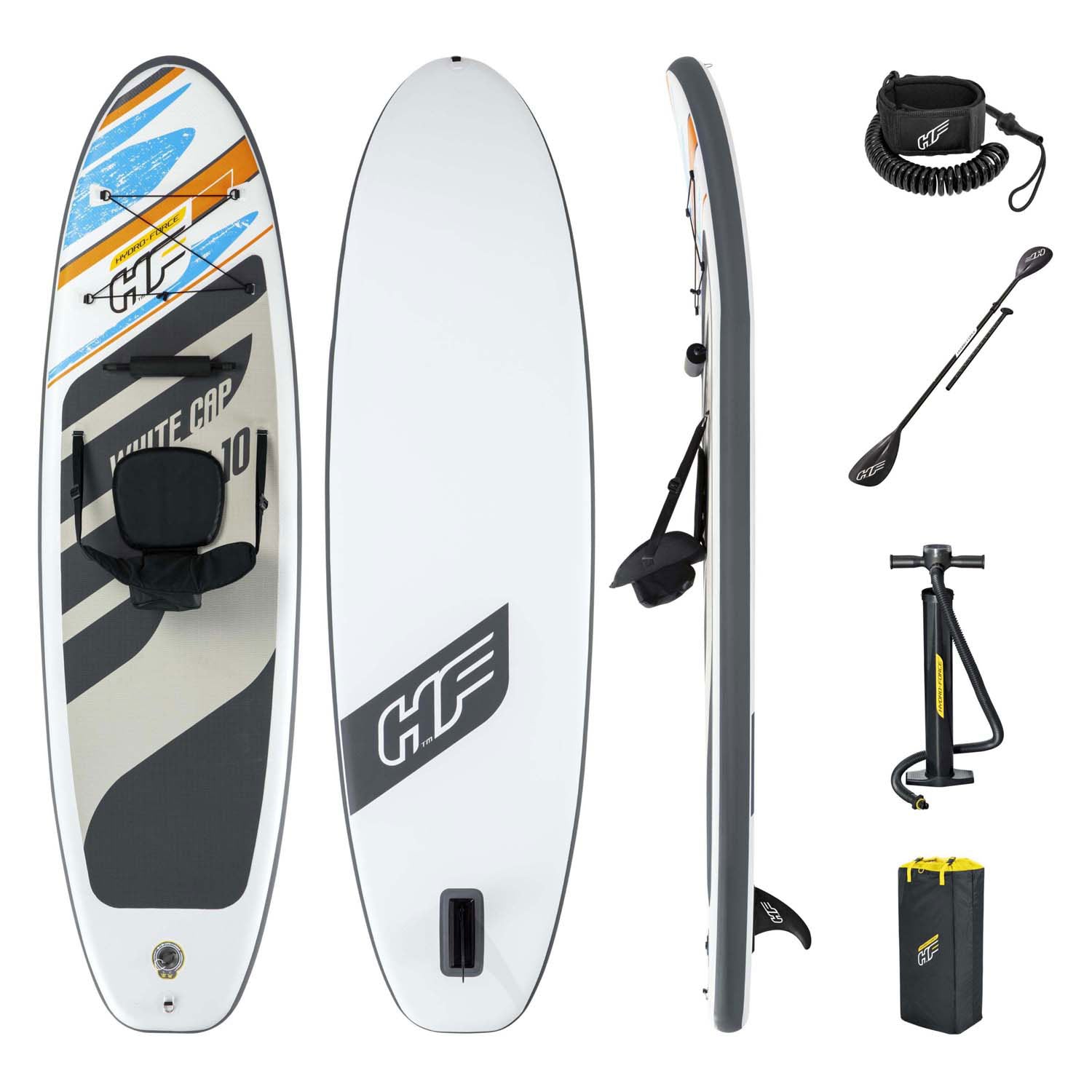 Bestway - Hydro Force White Cap Cabrio Sup Set