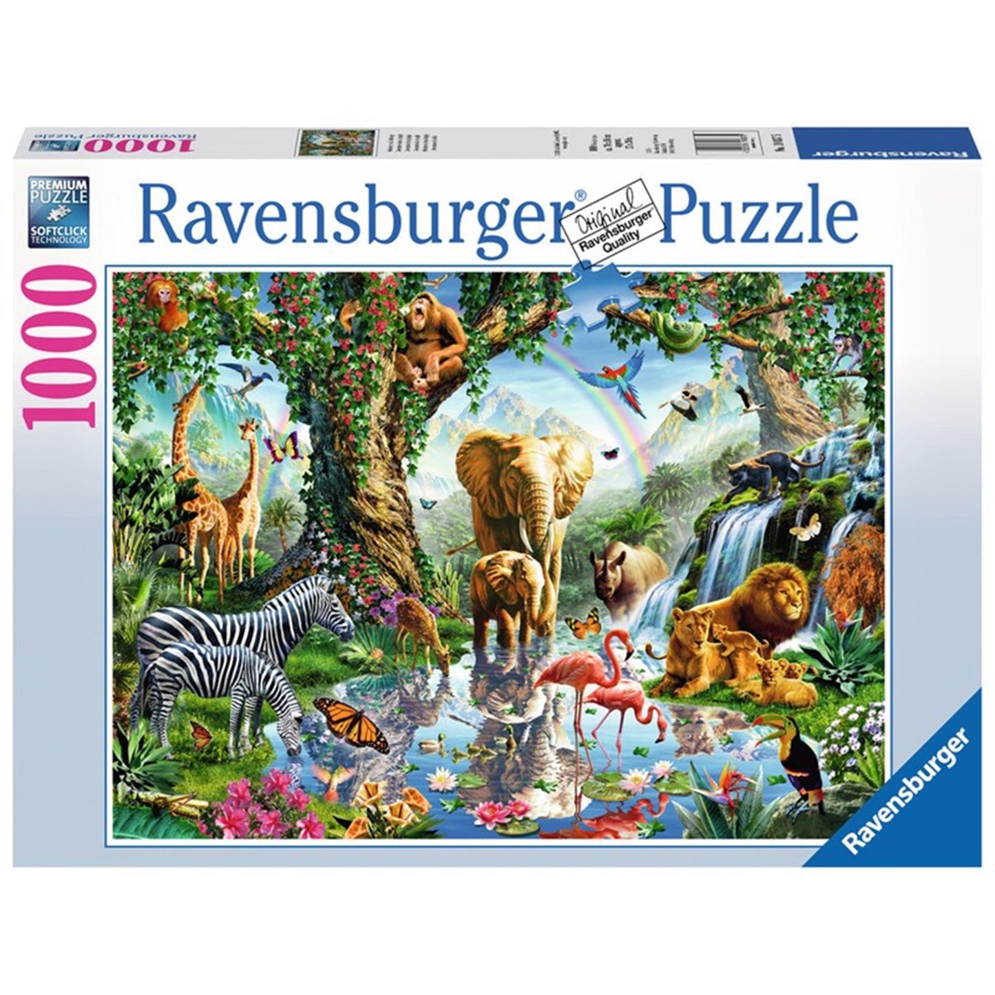 Abenteuer im Dschungel -Puzzle, 1000st.
