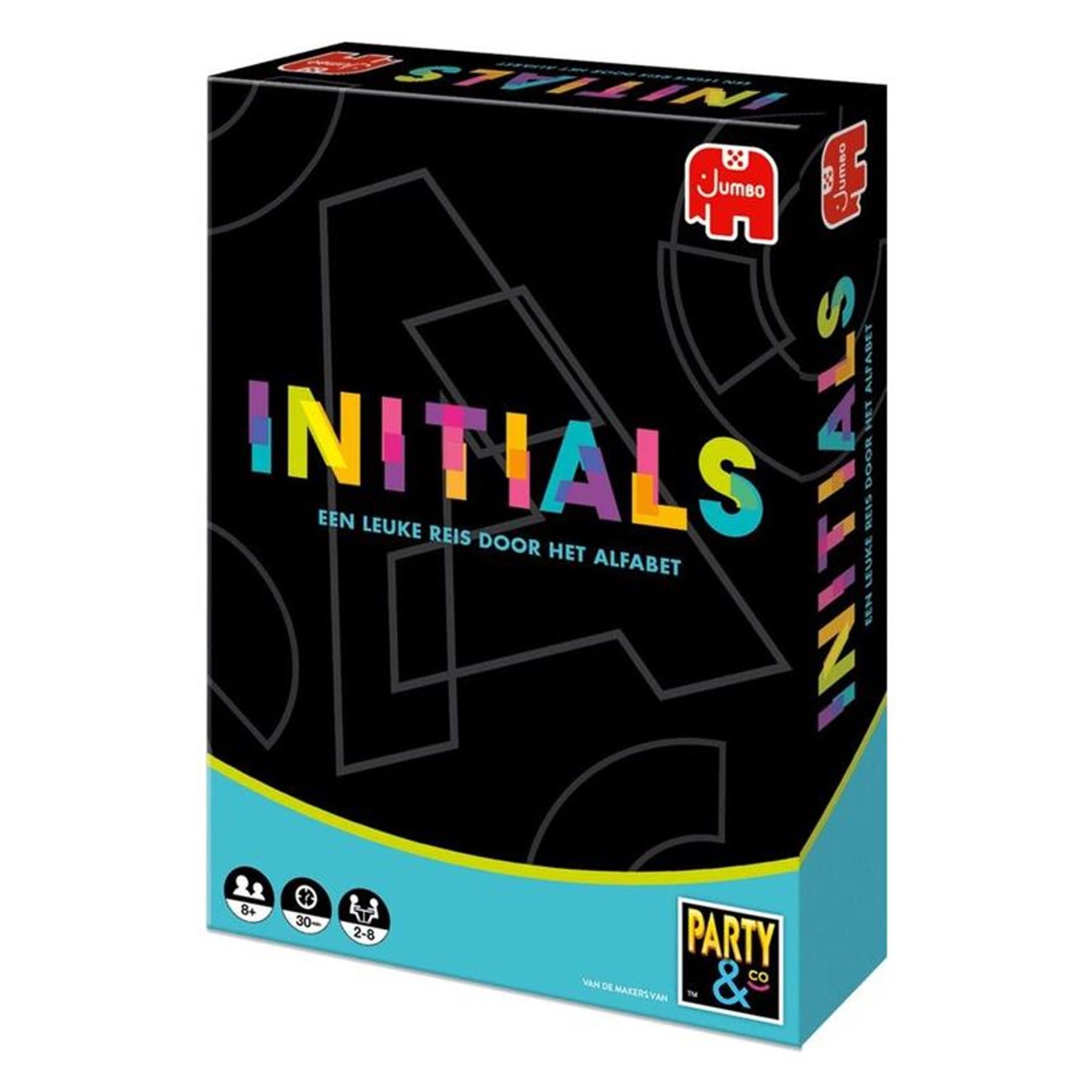 Jumbo Party Co -Initialen - Brettspiel