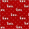 Creativ Company Geschenkpapier, skandinavischer Weihnachtszwerg, B: 50 cm, 80 gr, rot, 5 m 1 Rolle