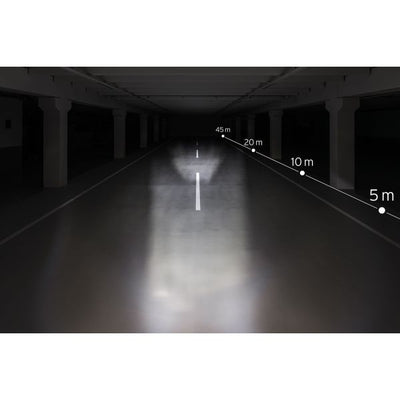 Busch Müller Scheinwerfer Busch und Müller Ixon Fyre 30 Lux USB wiederaufladbar Schwarz