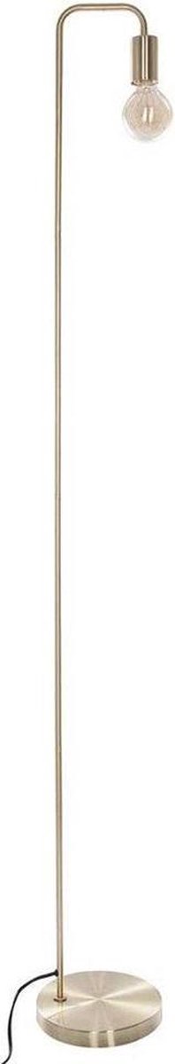 Markenlose Sans-Marque-Stehlampe aus Metall, Stehlampe, Gold