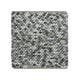 Abi Toilettenmatte dunkelgrau 60 x 60 cm Caorle