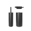 Brabantia Mindset Toilettenzubehör, Set von 3 Mineral infinite grau