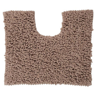 Dichtungskinne Twist Toilettenmatte 45x50 cm Mikrofaser Sand