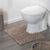 Dichtungskinne Twist Toilettenmatte 45x50 cm Mikrofaser Sand