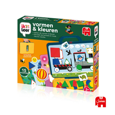 Jumbo Ich lerne, Farben zu bilden, das Kinderspiel -Bildungsspiel
