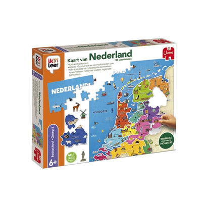 Jumbo Ich lerne Karte in den Niederlanden