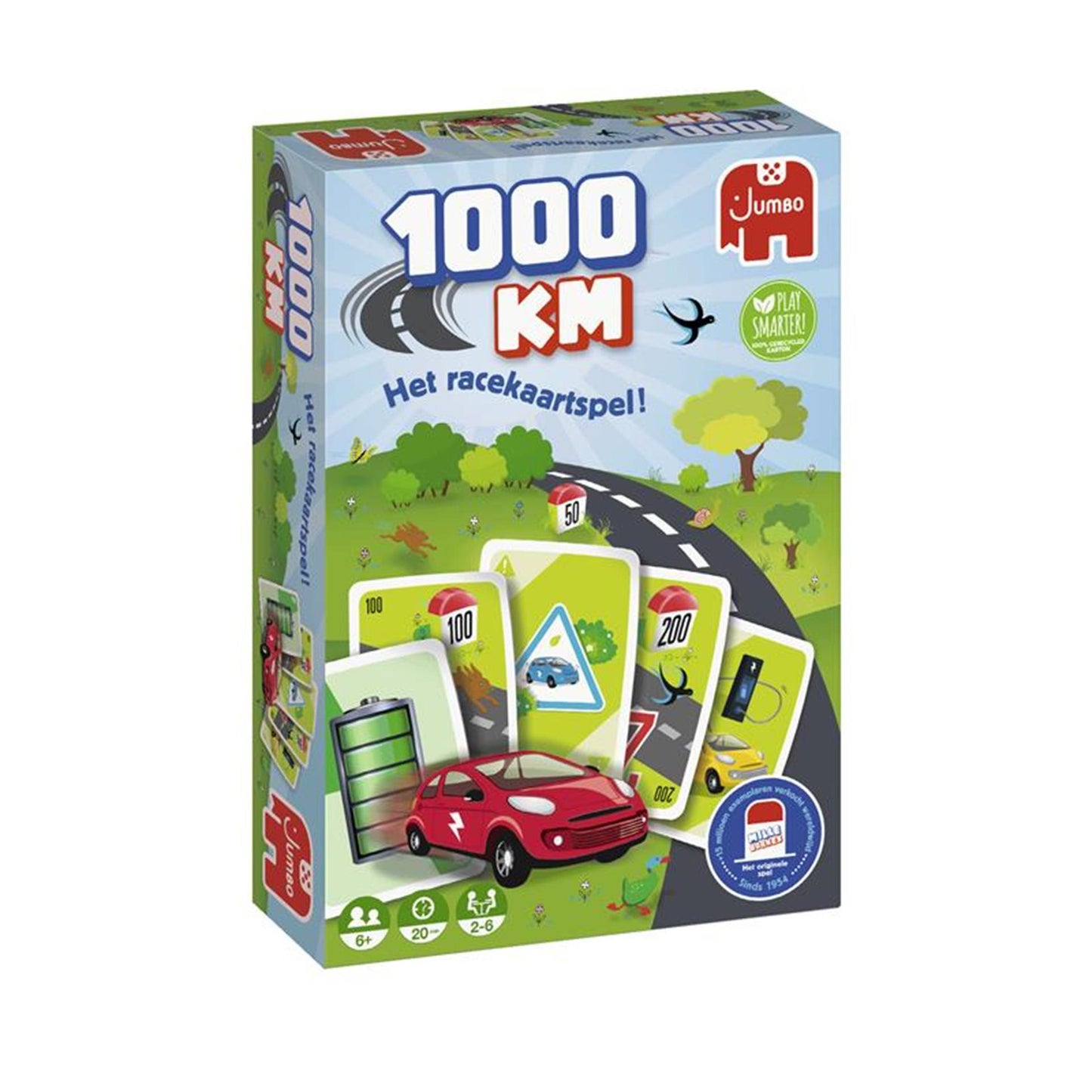 Jumbo 1000 km Kartenspiel