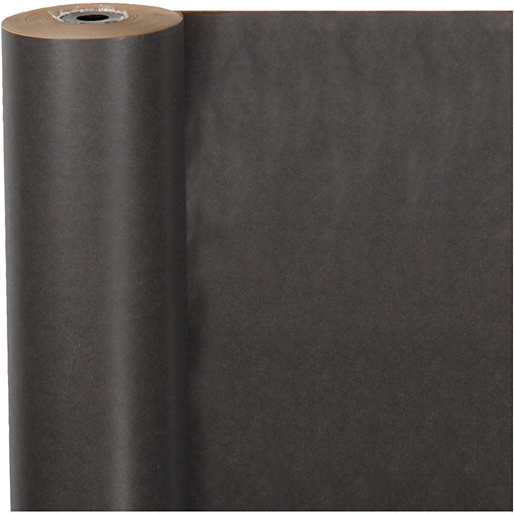 Vivi Gade Geschenkpapier, B: 50 cm, 60 g, Schwarz, 100 m 1 Rolle