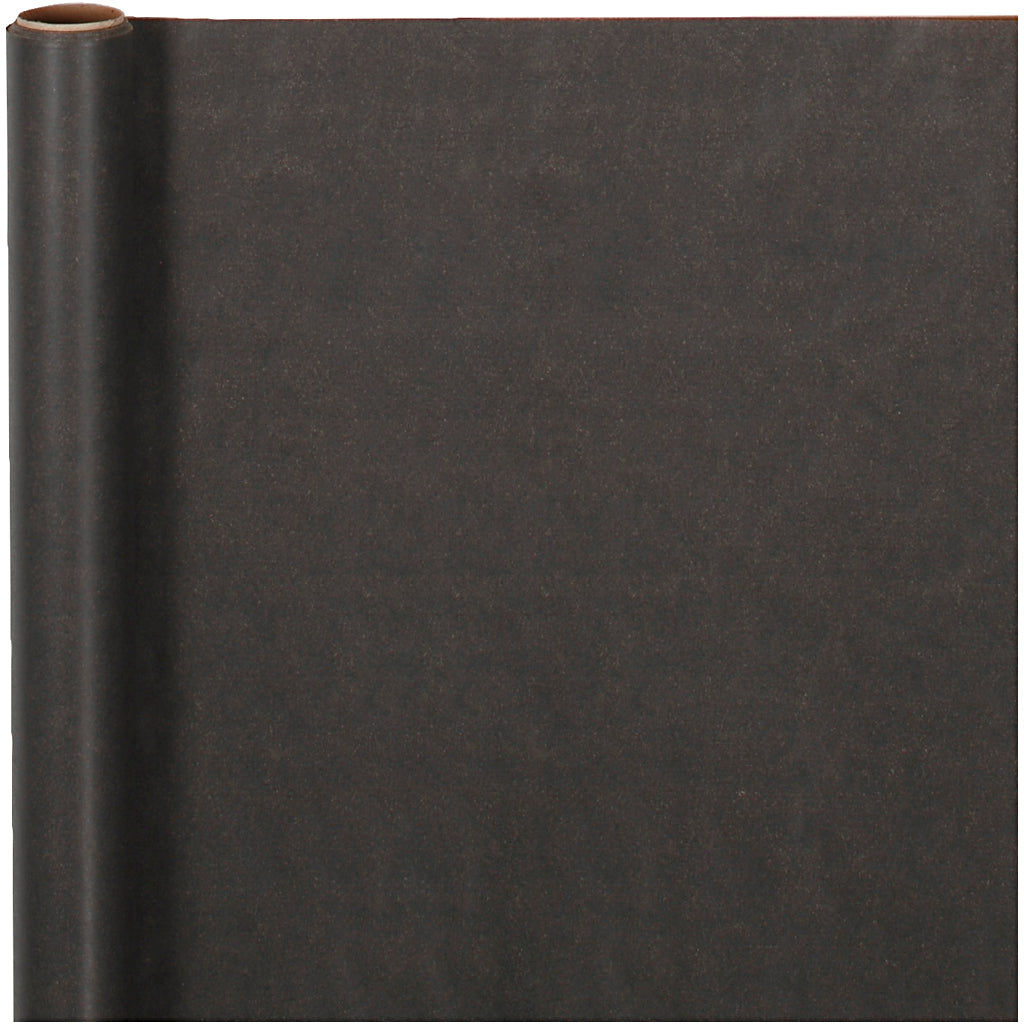 Vivi Gade Geschenkpapier, B: 50 cm, 60 g, schwarz, 5 m 1 Rolle