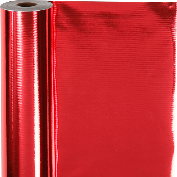 Creativ Company Geschenkpapier, B: 50 cm, 65 gr, rot, 100 m 1 Rolle