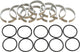 Rockshox Sliding Seal + O-Ring Rs 10 PCs.