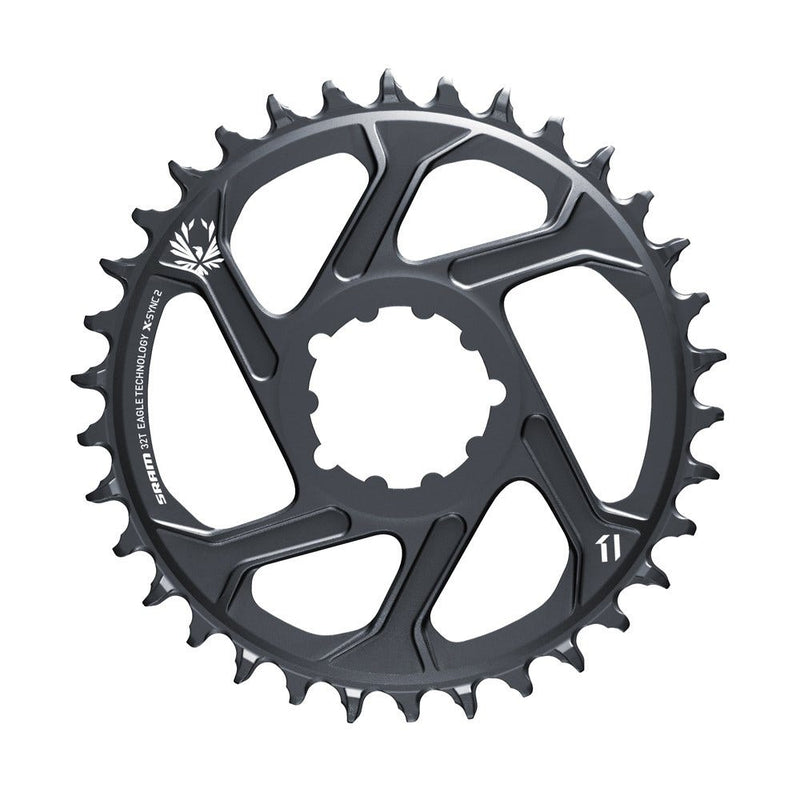 SRAM-Kettenring X-Sync2 SL 32T. Alu Lunar Gray