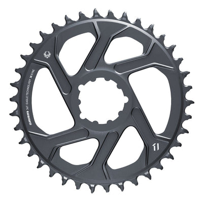 SRAM-Kettenring X-Sync2 SL 36T. Alu Lunar Gray