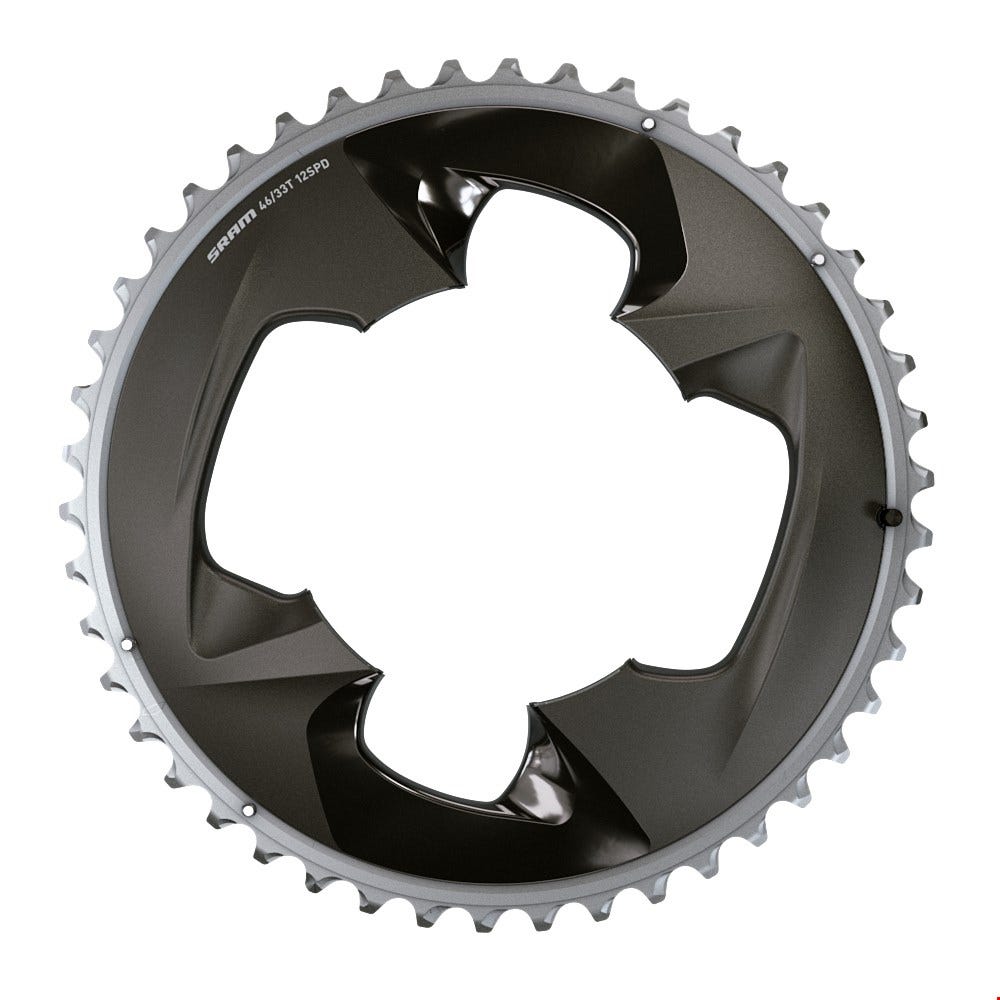 SRAM -Kettenringkraft Axs 48 Zähne polar grau