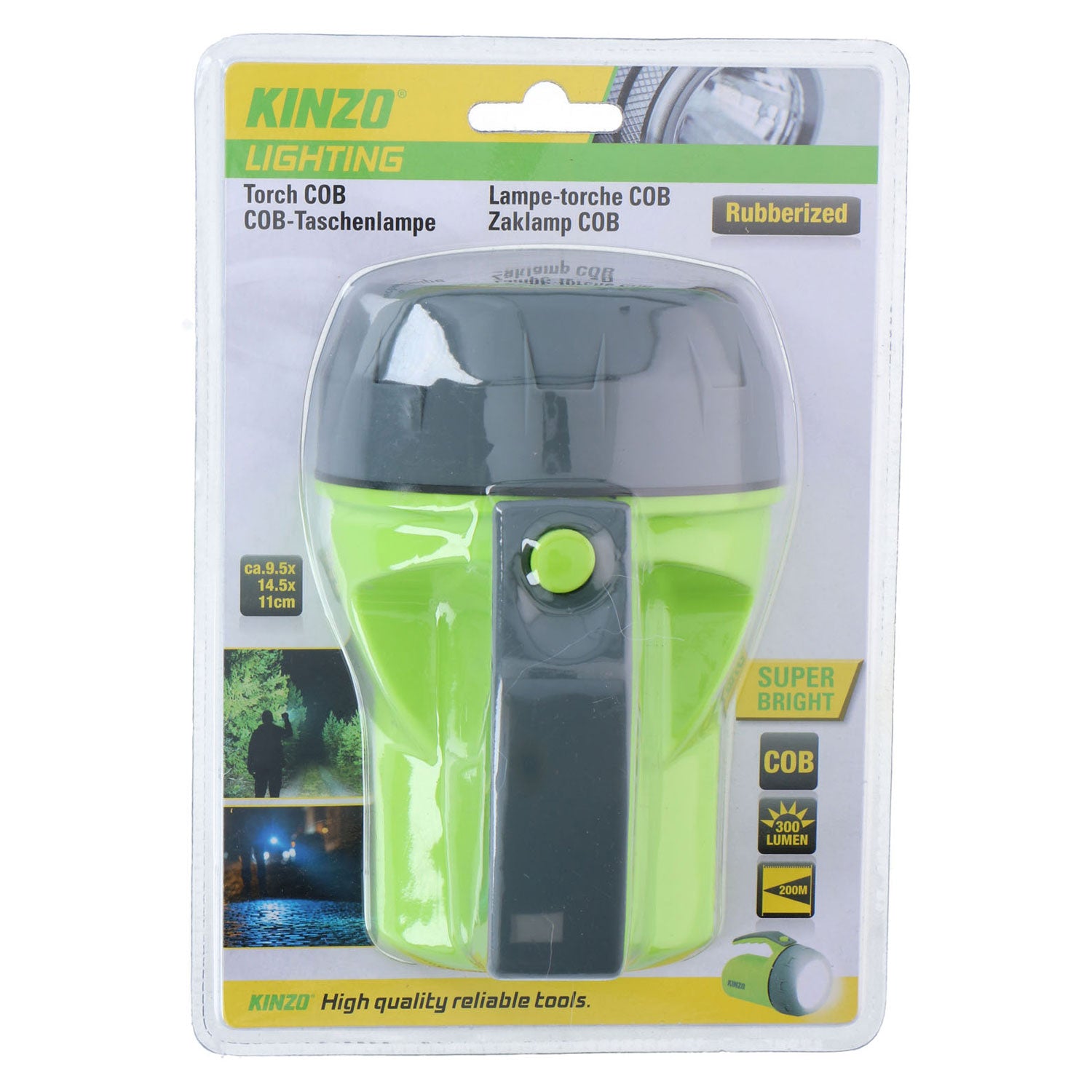 Kinzo Taschenlampe COB 3W