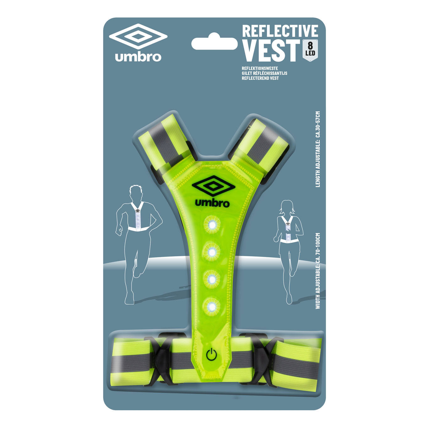 Umbro reflektiert Weste mit LED