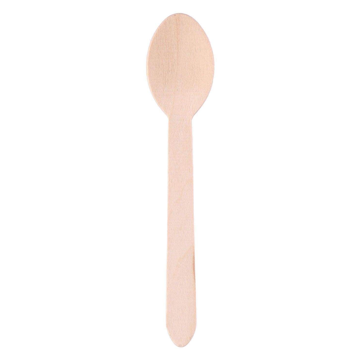 Einweglöffel Holz 16 cm, 50..