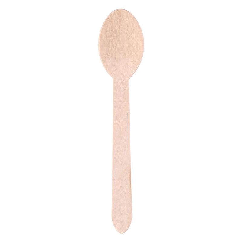 Einweglöffel Holz 16 cm, 50..