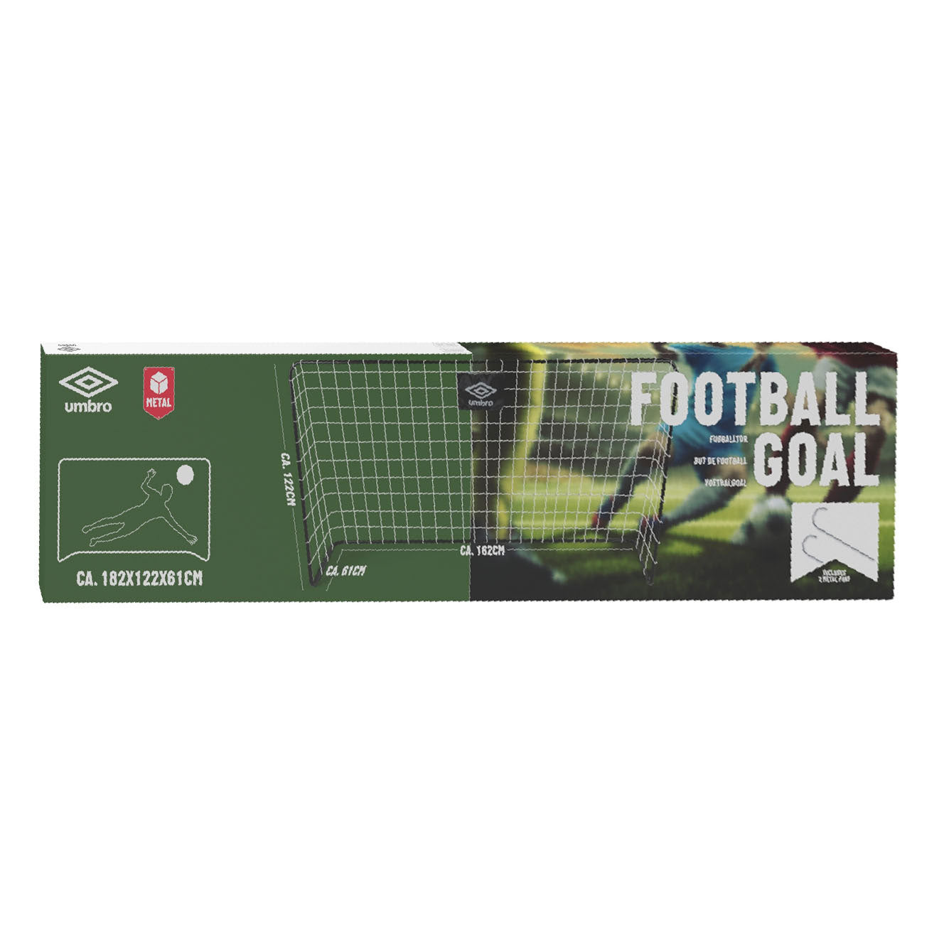Umbro -Fußballtor groß