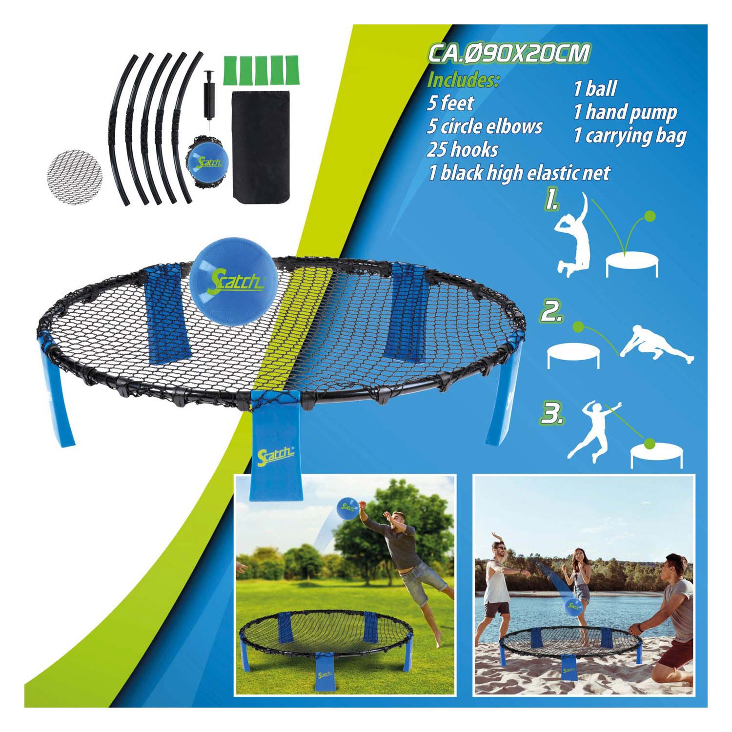 Spiel Spyderball fangen und werfen