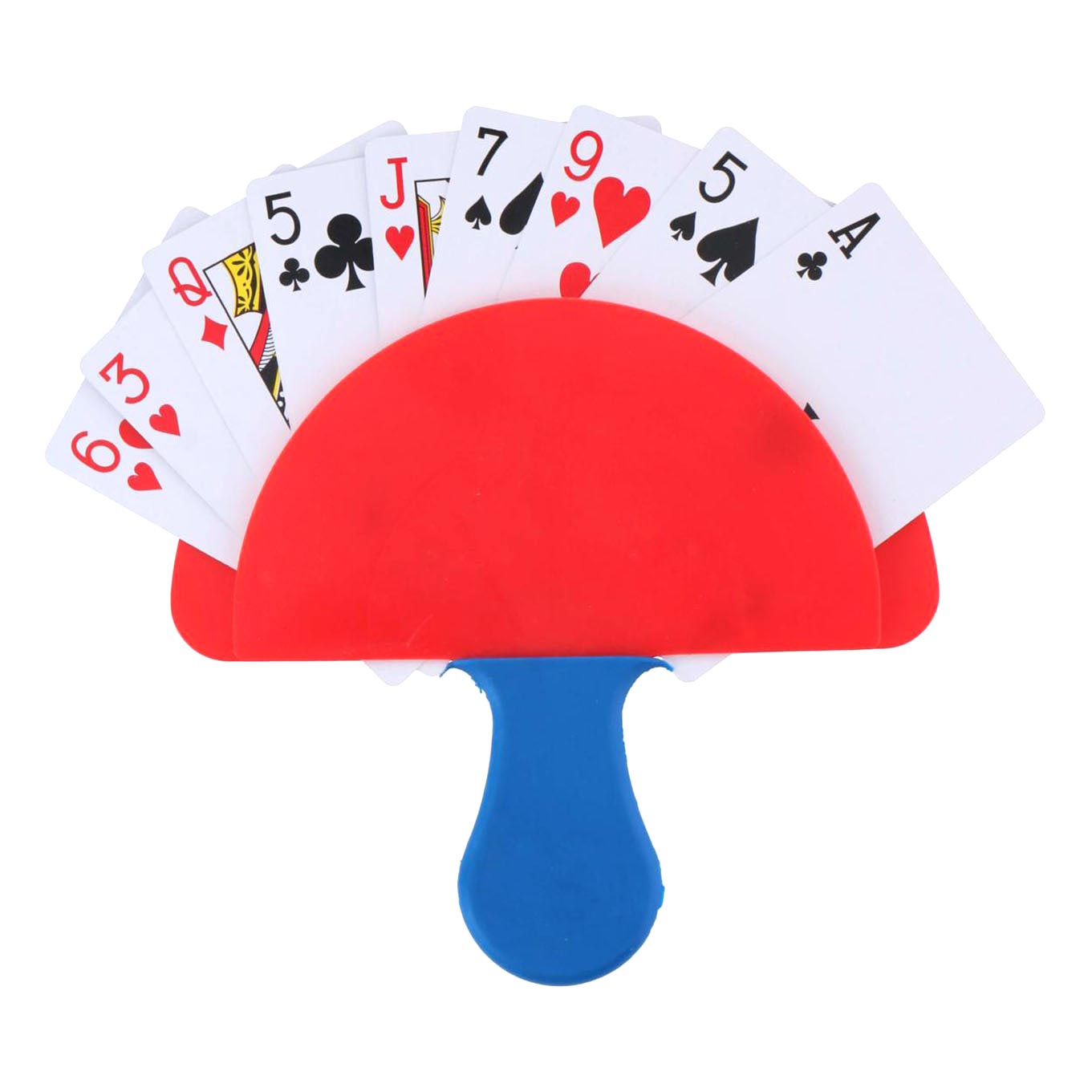 Spielkartenhalter mit Griff