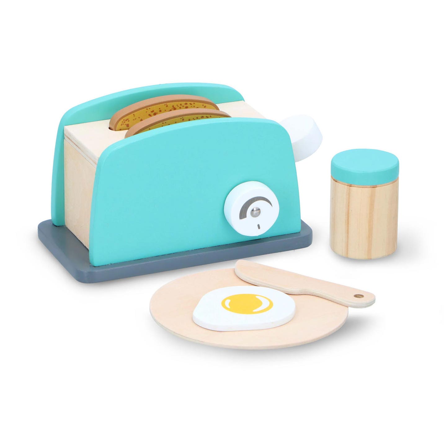 Holz Toaster Set, 7dlg.