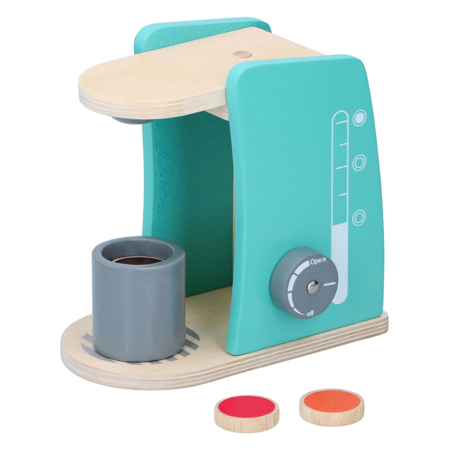 Holzkaffeemaschine Set, 9dlg.
