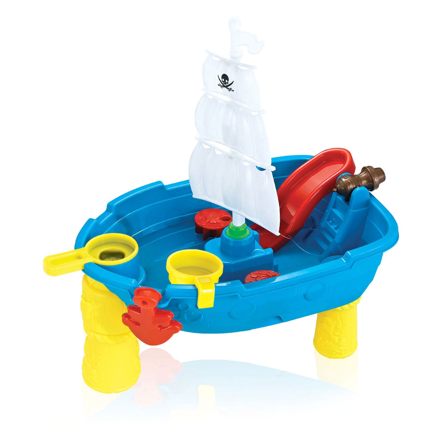 Sand- und Wasserspiegel -Pirateboat, 19dlg.