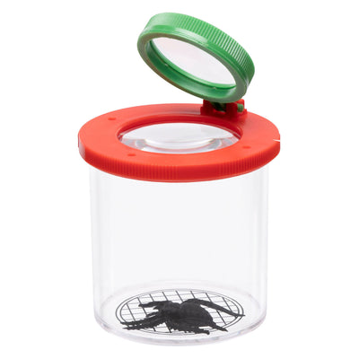 Insektentopf mit Lupe