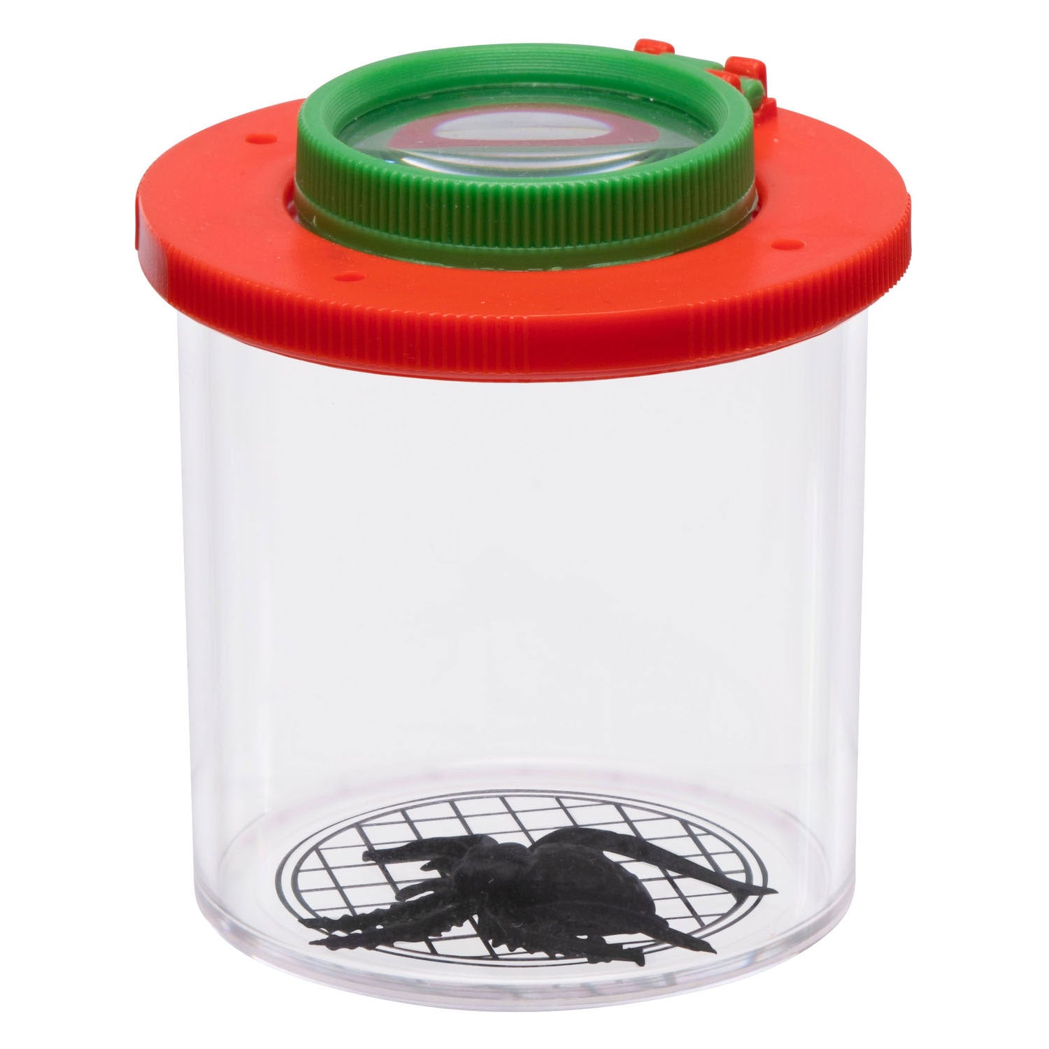 Insektentopf mit Lupe
