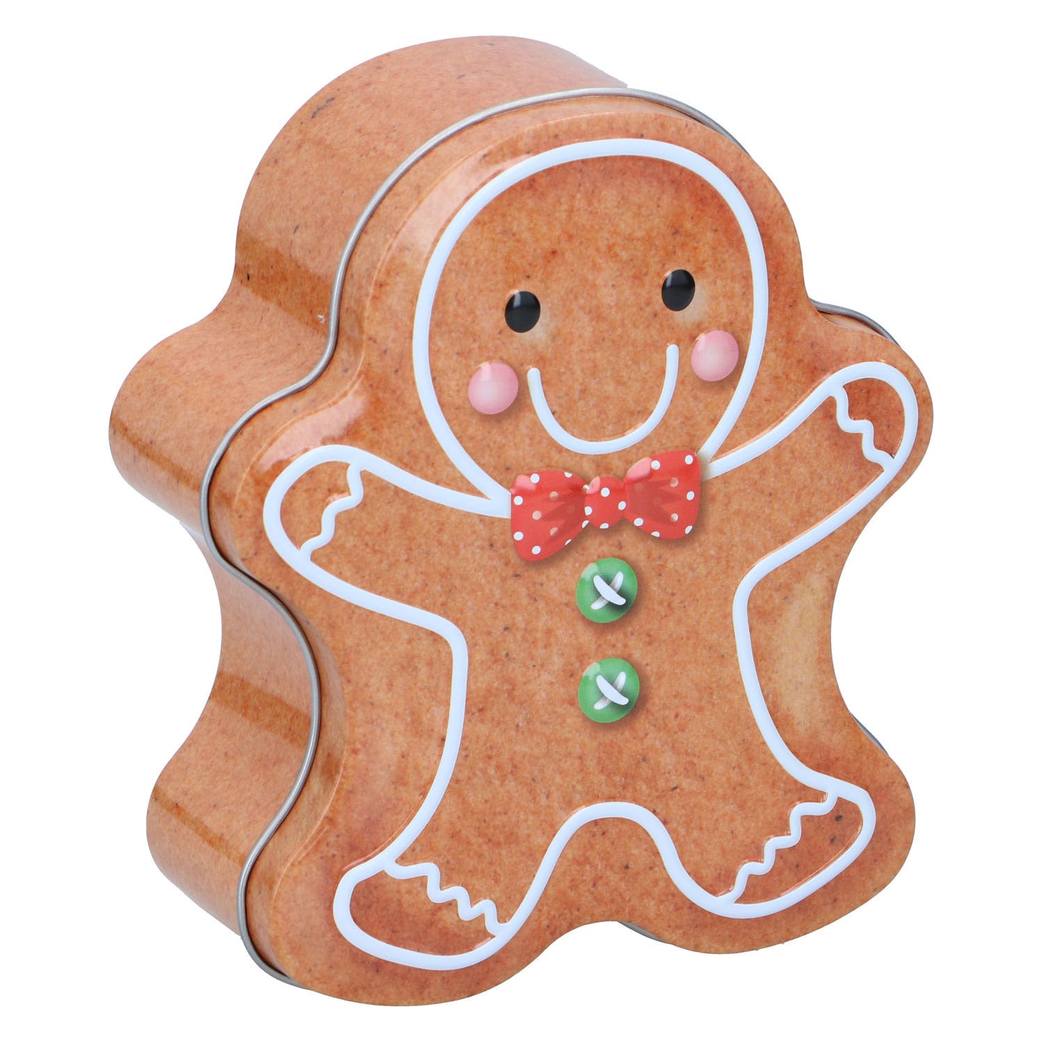 Zinn Weihnachtsbestandsdose für Kekse