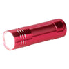 Farbige Aluminium-Taschenlampe – 9LED
