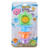 Bath Cups Tiere, 4dlg.