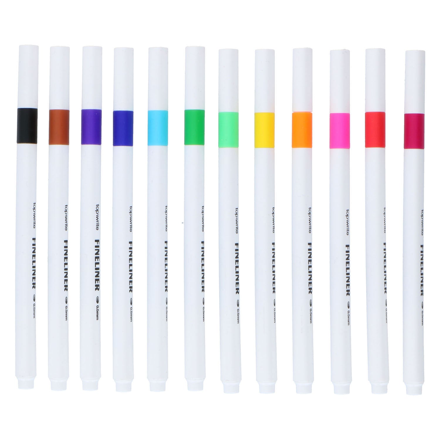 Feine Schriftsteller Farbe, 12st.