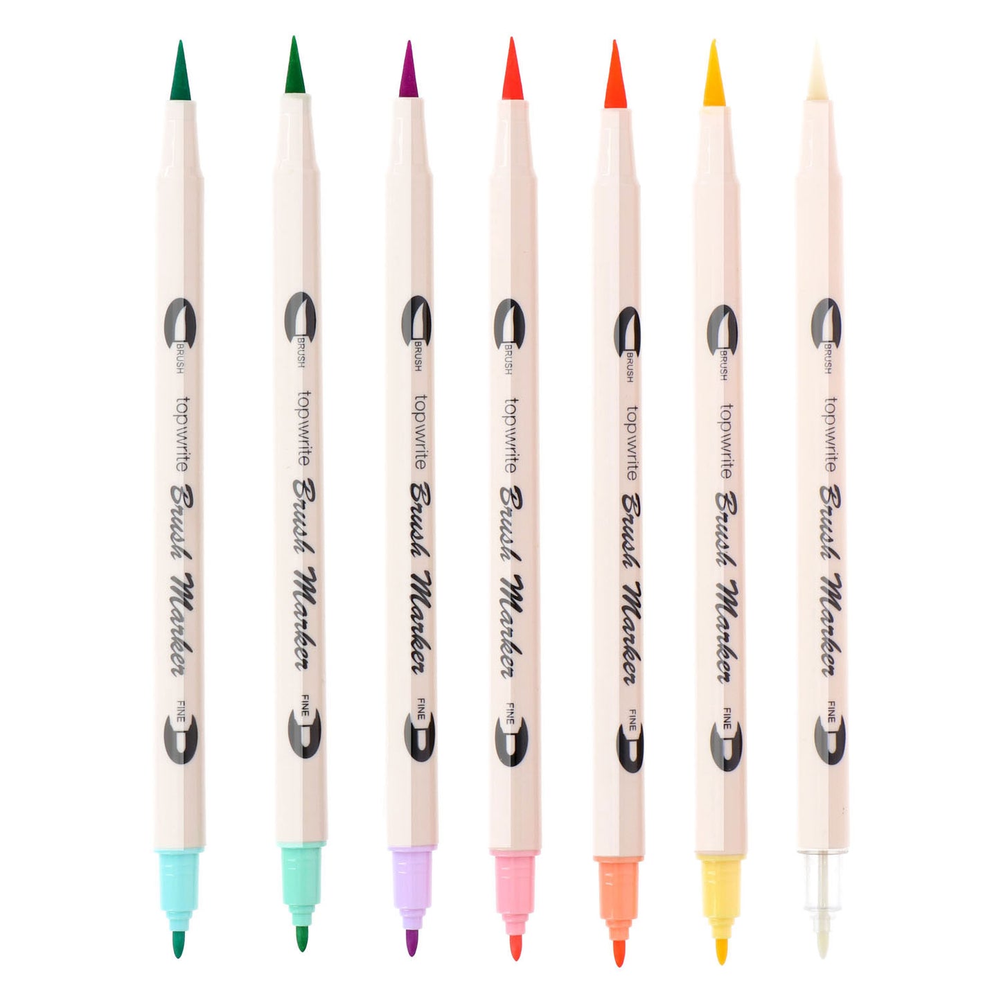 Filz -Tip -Pens binsenpenne doppelte, 7st.