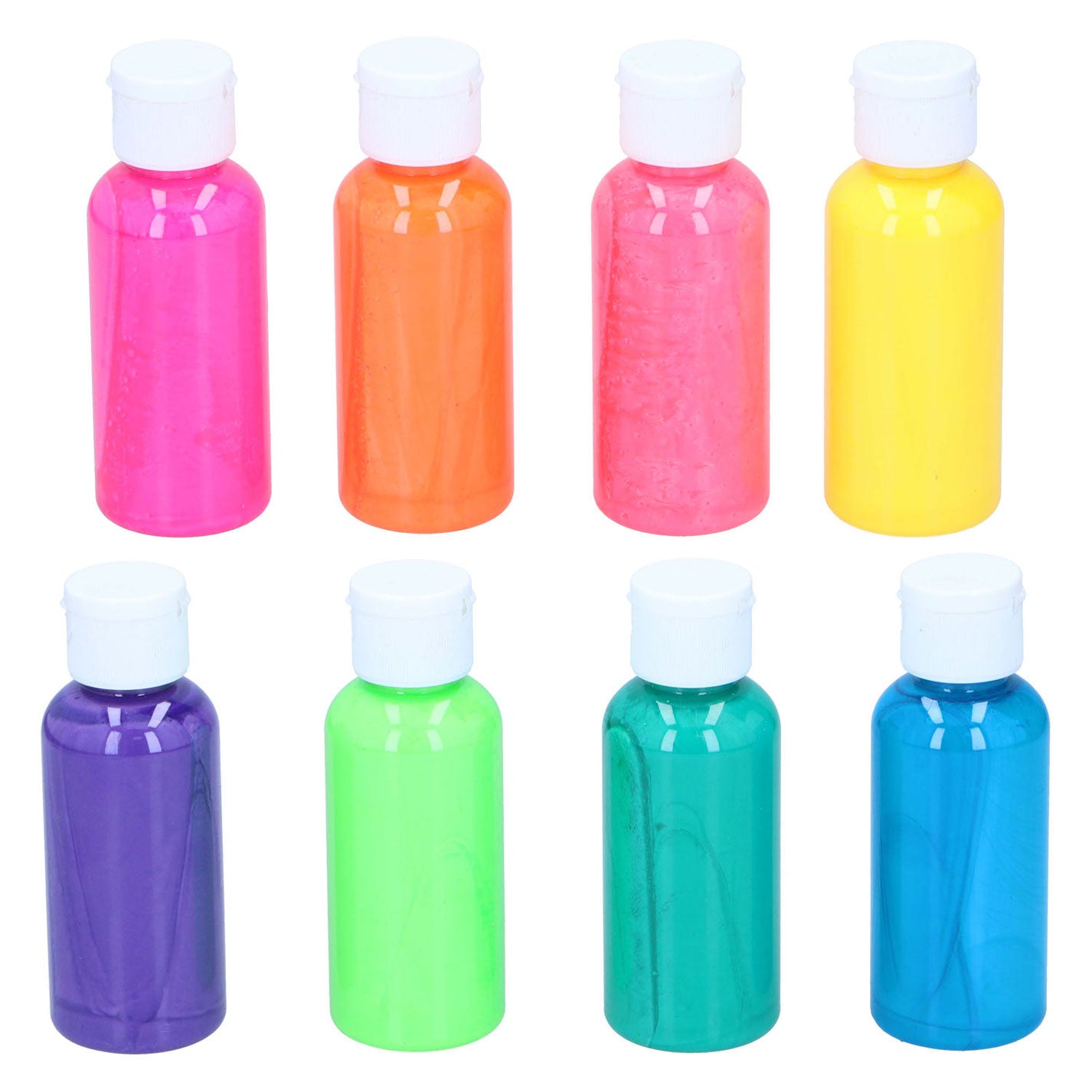 Acrylfarbe Neon, 4dlg.