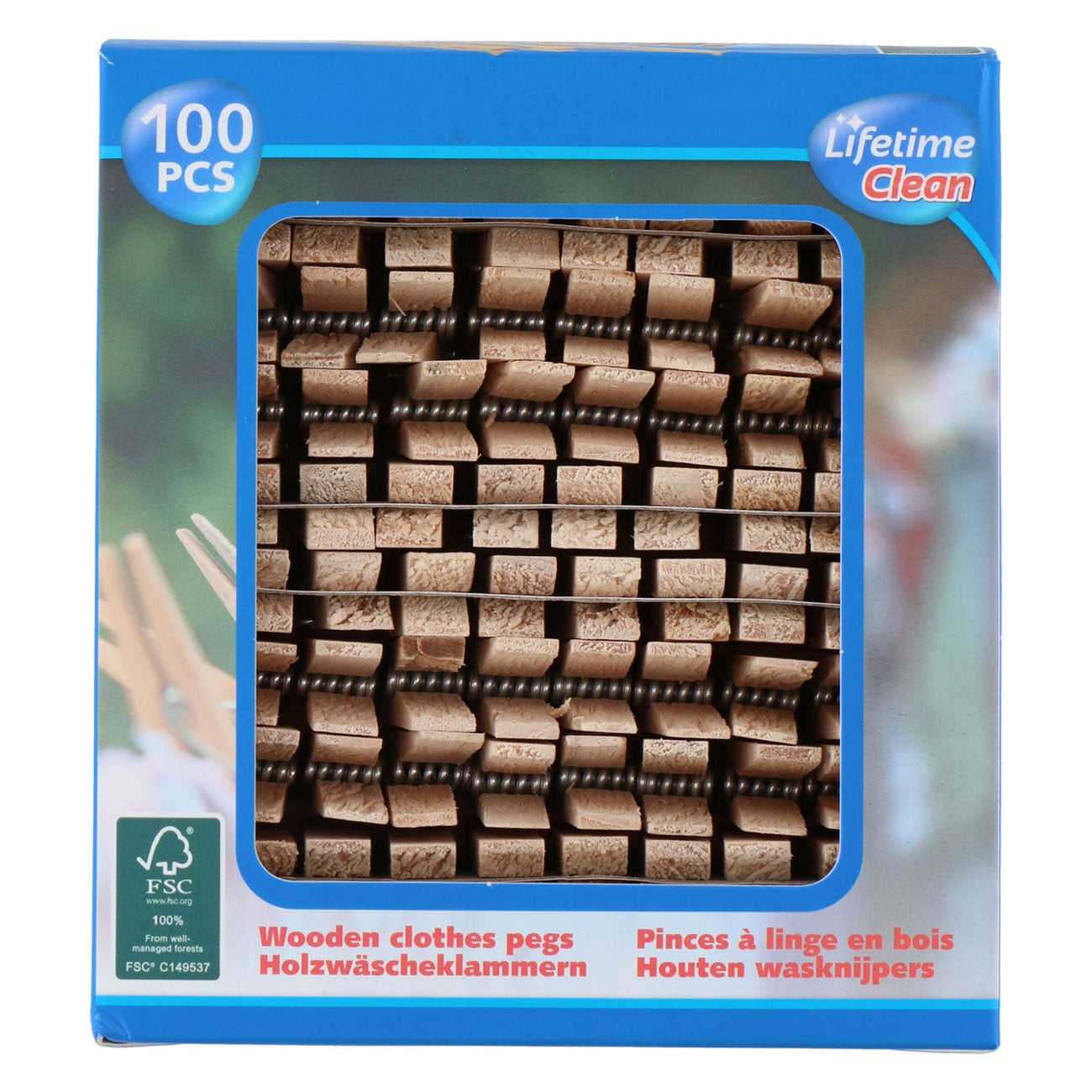 Holzkleidung, 100..