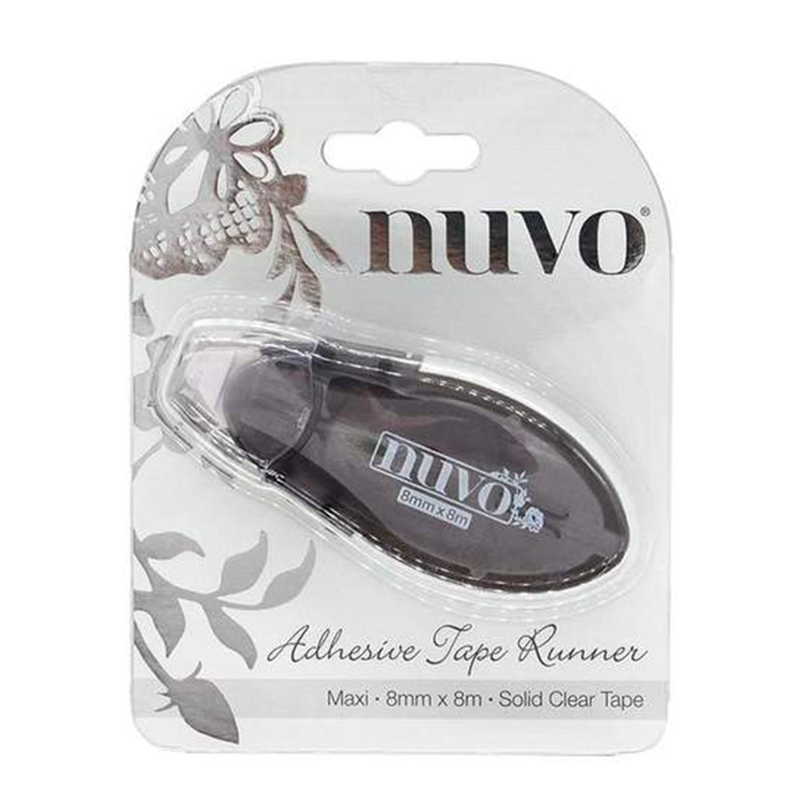 Nuvo von Tonic Studios Nuvo • Klebebandläufer 8 mm x 8 m, transparent