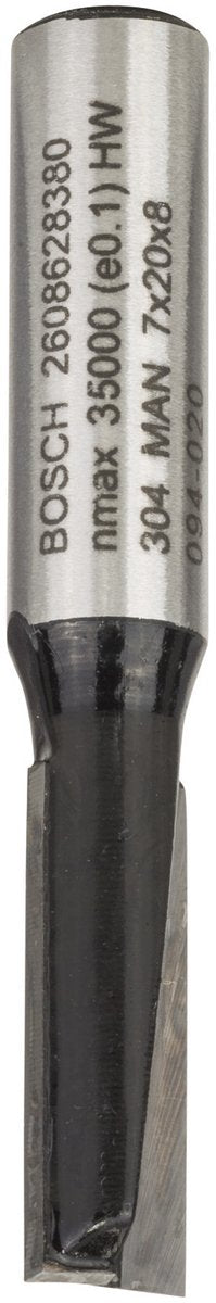 Bosch - Schaftfräser 8 mm, D1 7 mm, L 20 mm, G 51 mm