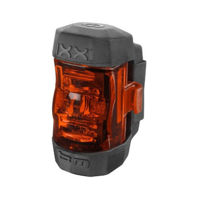 Busch Müller Beleuchtungsset Busch und Müller Ixon Core + Ixxi Heckleuchte USB wiederaufladbar 50 Lux Black Silber