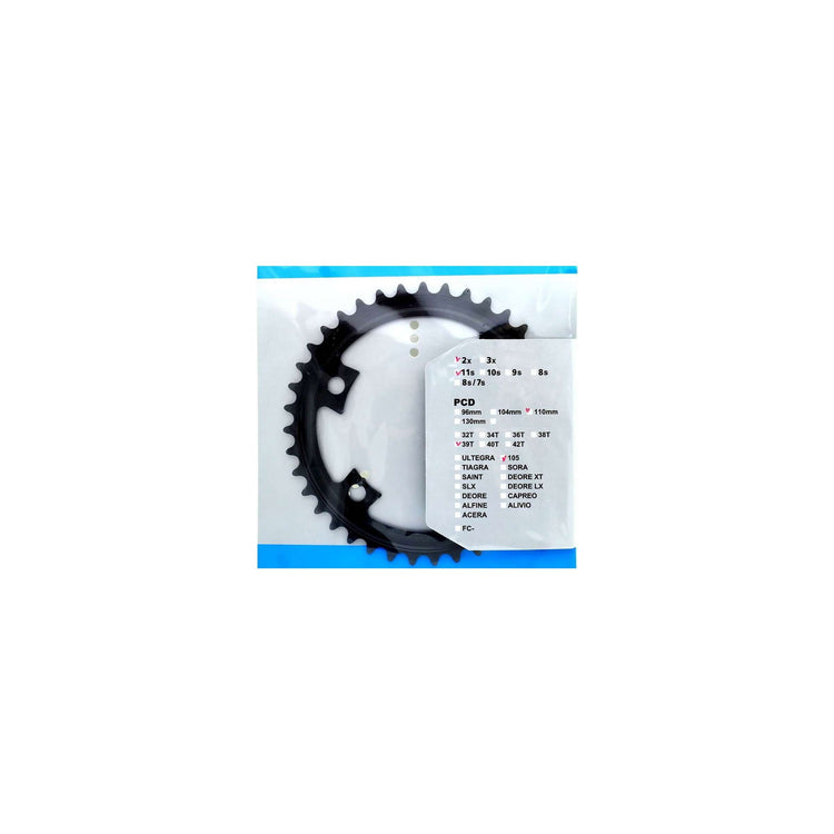 Shimano 105 11V 39T Kettenblatt Y1WV39000 FC-R7000 schwarz
