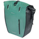 Basil einzelne Fahrradtasche Rivo L Tarppaulin Mik 25-31l 14 x 28 x 43 cm – grün schwarz