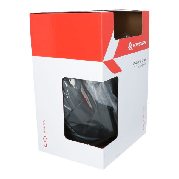 Kross Fahrradhelm MTB City Attivo L (58-61 cm) - Schwarz