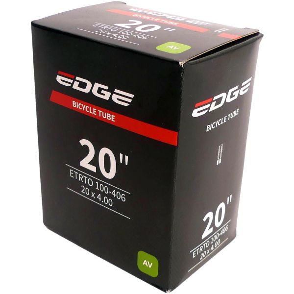 Edge Binnenband 20 x 4,00 AV-40 mm (geeignet für Fatbikes)