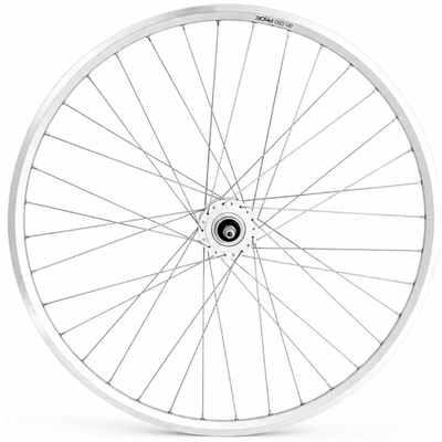 Shimano Vorderrad 28 x 1 4'' Aluminium ZAC 2000 Felge – dh-c3000-3n Nabendynamo – Felgenbremse – Silber